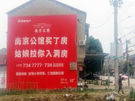  临颍墙体广告在乡镇、农村市场的媒体优势