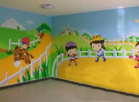  临颍幼儿园墙体彩绘制作流程及注意事项