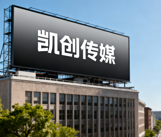 临颍户外广告牌的设计与制作