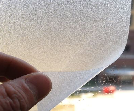  临颍玻璃门外面粘广告用什么材料好？