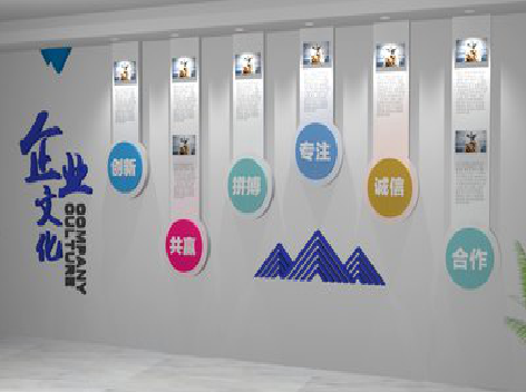  临颍企业文化墙需要传递什么办公文化？