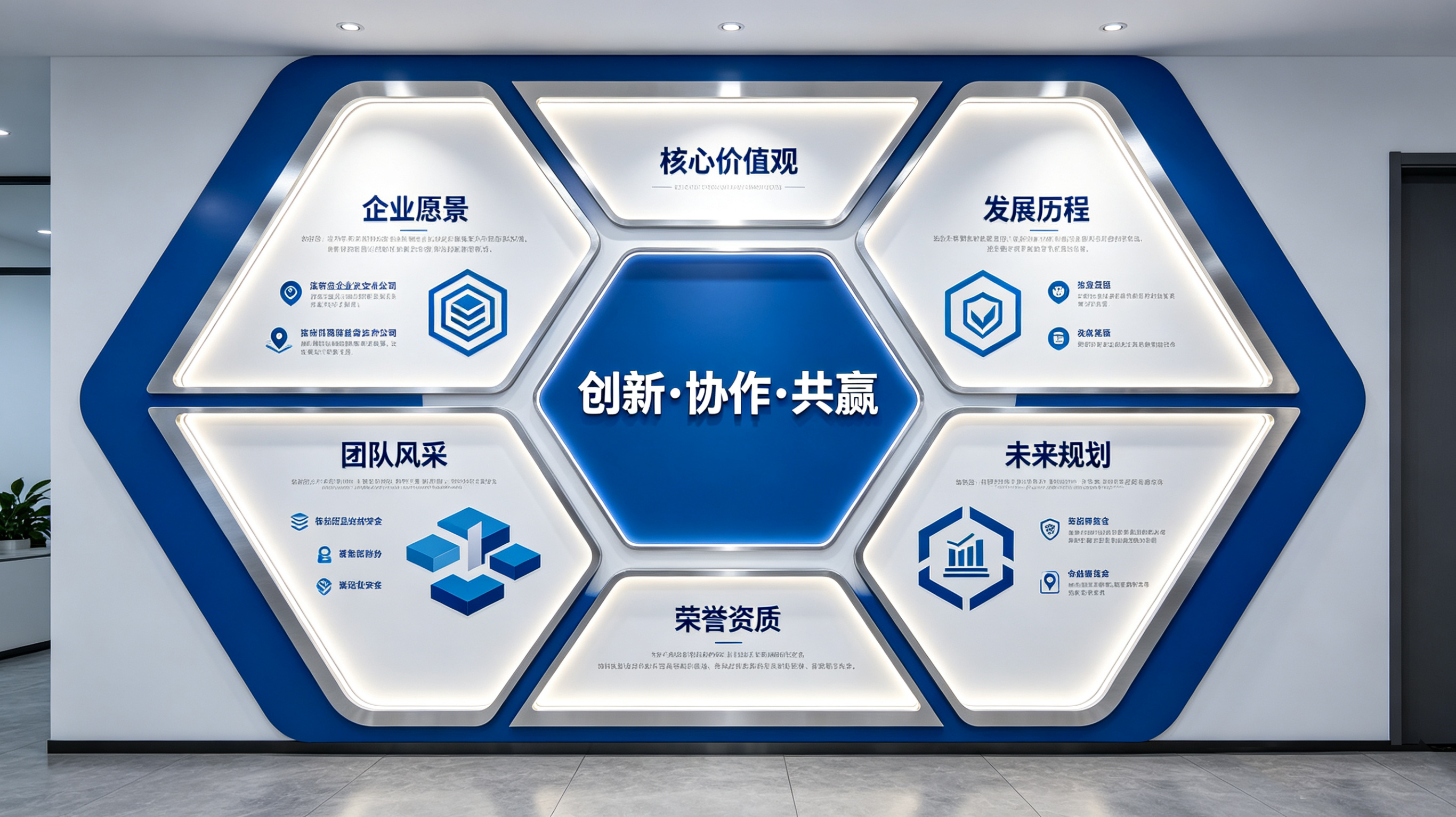  临颍企业文化墙六边形避坑指南（新手常犯5个错误）